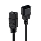 Lindy 30492 cable de transmisión Negro 3 m IEC C14 IEC C19 (2)