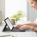 Logitech Folio Touch QWERTZ Alemán Smart Connector Gris (5)