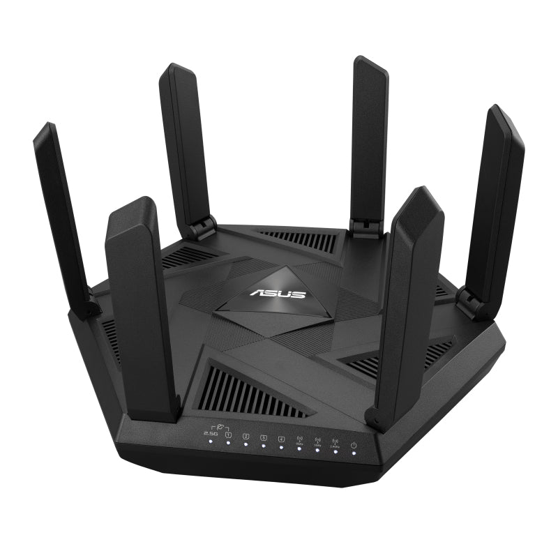 ASUS RT-AXE7800 router inalámbrico Tribanda (2.4 GHz / 5 GHz / 6 GHz) Negro (5)