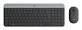 Logitech Slim MK470 teclado Ratón incluido Universal RF inalámbrico QWERTY Italiano Grafito