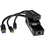 StarTech.com MSTP3MDPUGBK adaptador de cable de vídeo Negro (2)