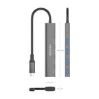 AISENS A109-0943 base para portátil y replicador de puertos Alámbrico USB 3.2 Gen 1 (3.1 Gen 1) Type-C (5)