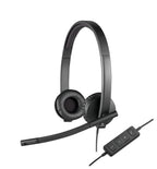 Logitech H570E Auriculares Alámbrico Diadema Oficina/Centro de llamadas USB tipo A Negro (3)