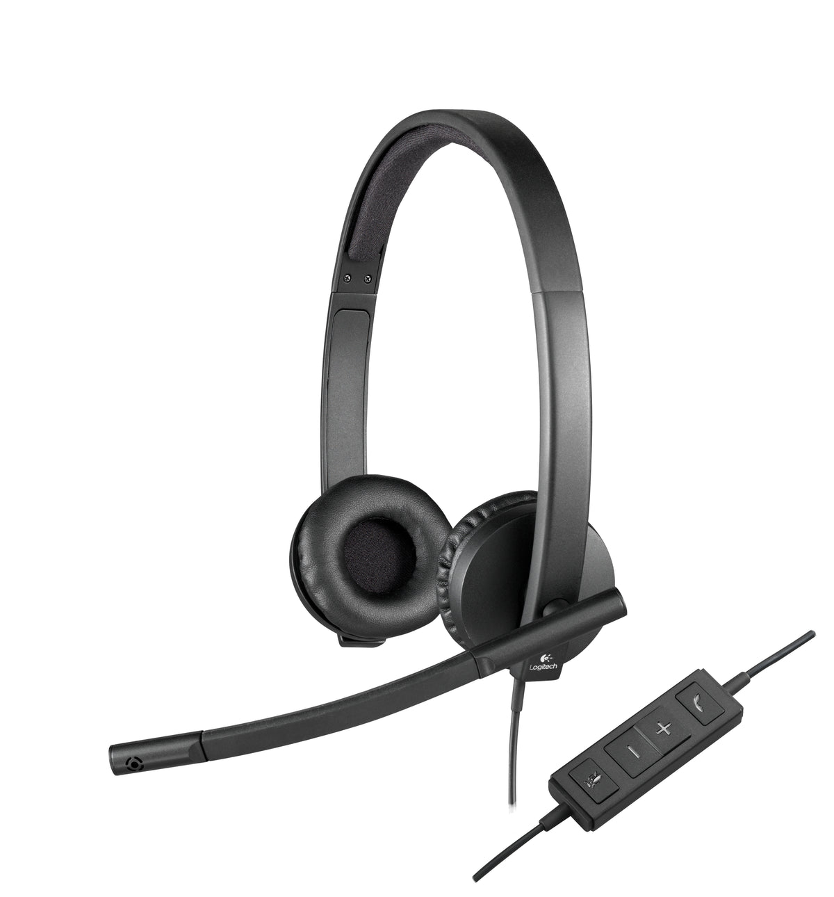 Logitech H570E Auriculares Alámbrico Diadema Oficina/Centro de llamadas USB tipo A Negro (3)