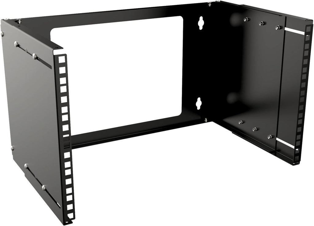 Lanview RAR210BL armario rack 6U Bastidor de pared Negro (2)
