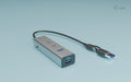 i-tec Metal CAHUBMETAL2A2CPD hub de interfaz USB 3.2 Gen 1 (3.1 Gen 1) Type-A + Type-C 5000 Mbit/s Plata (2)