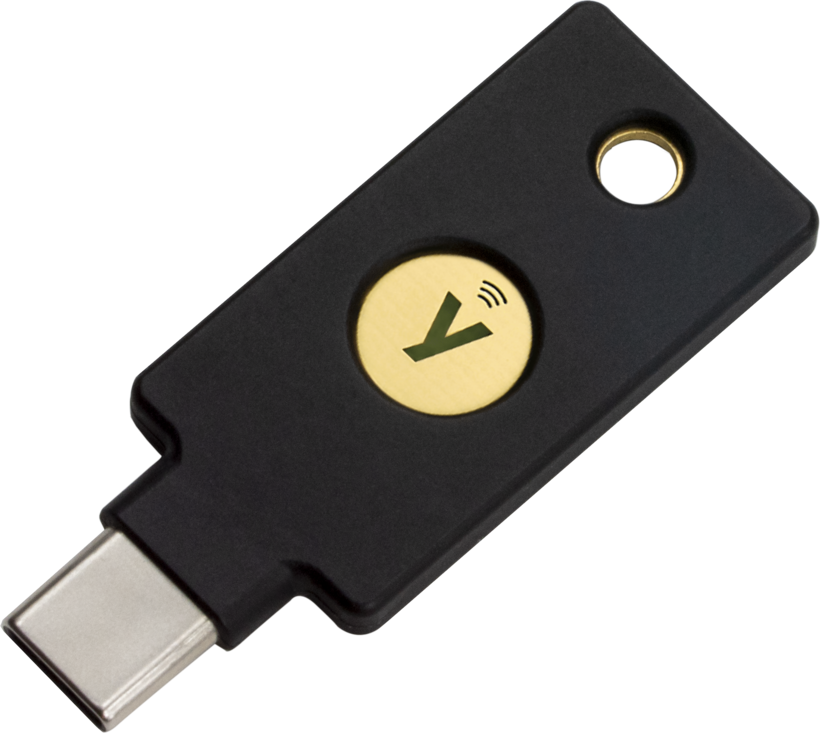Llave de seguridad Yubico Security Key USB-C NFC U2F FIDO2