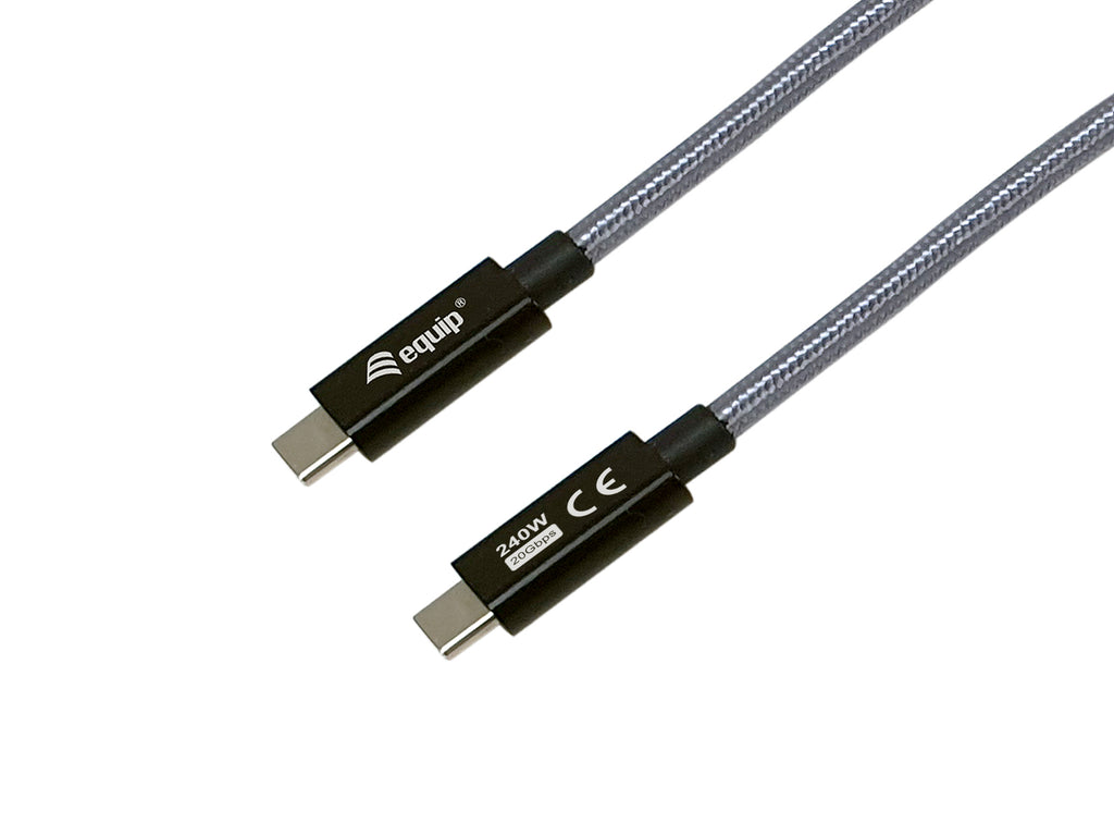 Equip 128428 cable USB USB 3.2 Gen 2x2 3 m USB C 20 Gbit/s 240 W Negro (3)