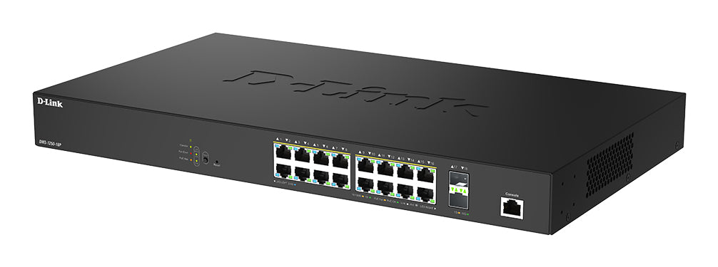 D-Link DMS-1250-18P/B switch Gestionado L2+ 2.5G Ethernet (100/1000/2500) Energía sobre Ethernet (PoE) Negro (3)