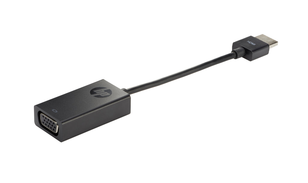 HP HDMI to VGA Cable Adapter VGA (D-Sub) HDMI tipo A (Estándar) Negro (2)