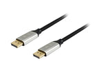 Equip 119263 cable DisplayPort 3 m Aluminio, Negro (2)