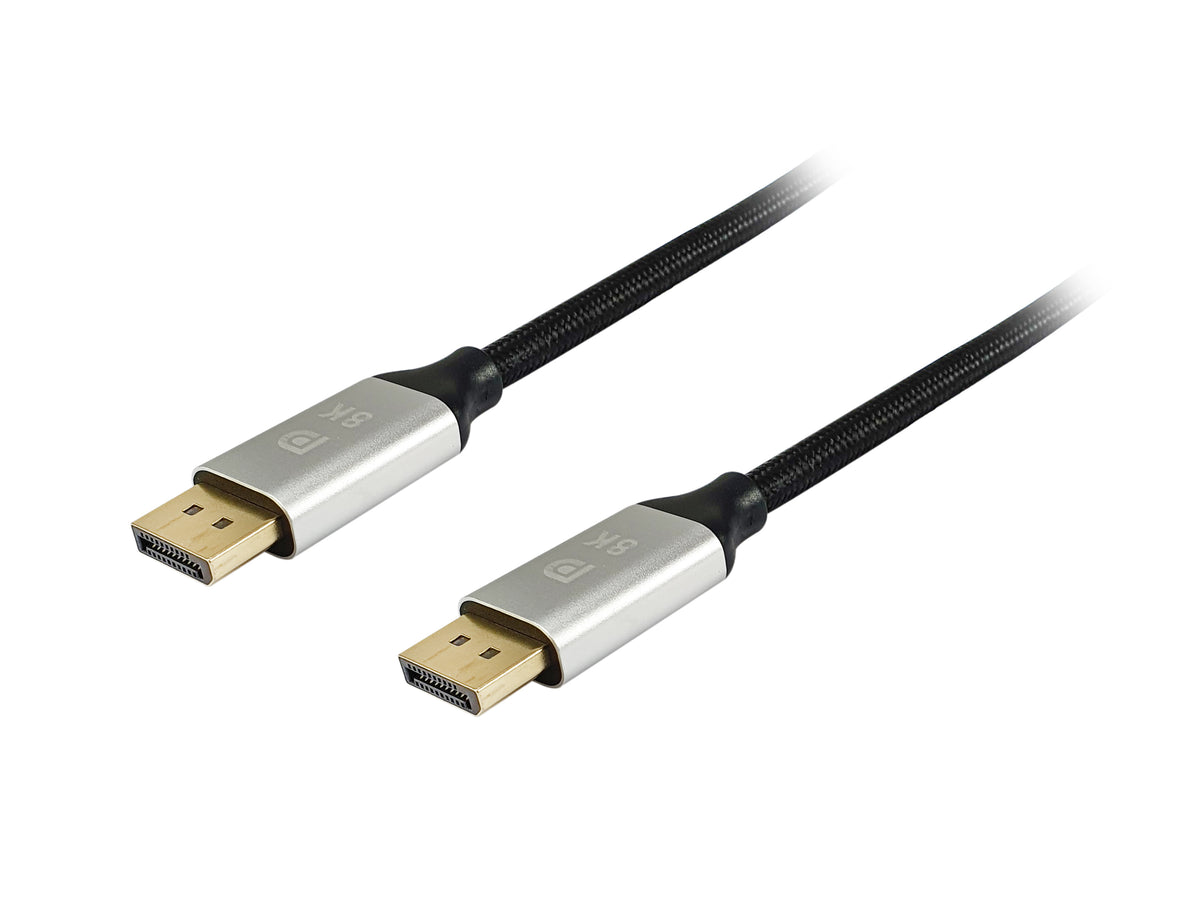 Equip 119263 cable DisplayPort 3 m Aluminio, Negro (2)