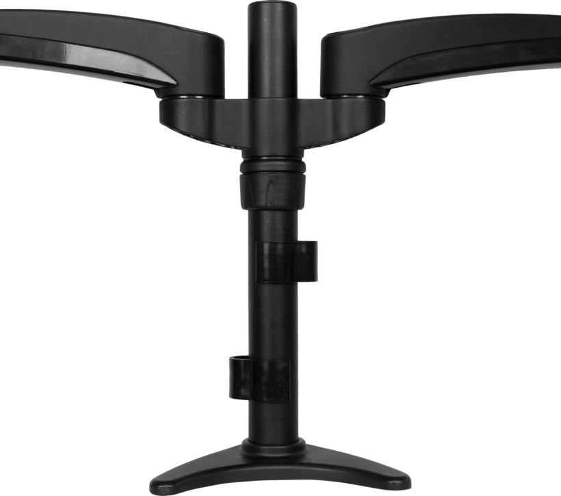 Startech ARMDUAL - Soporte con Mástil Ajustable de Fijación en Mesa para 2 (3)