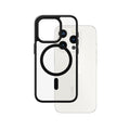 PanzerGlass CARE™ by ® Urban Combat Case Transparent w. Black MagSafe iPhone 15 Pro funda para teléfono móvil 15,5 cm (6.12") Negro