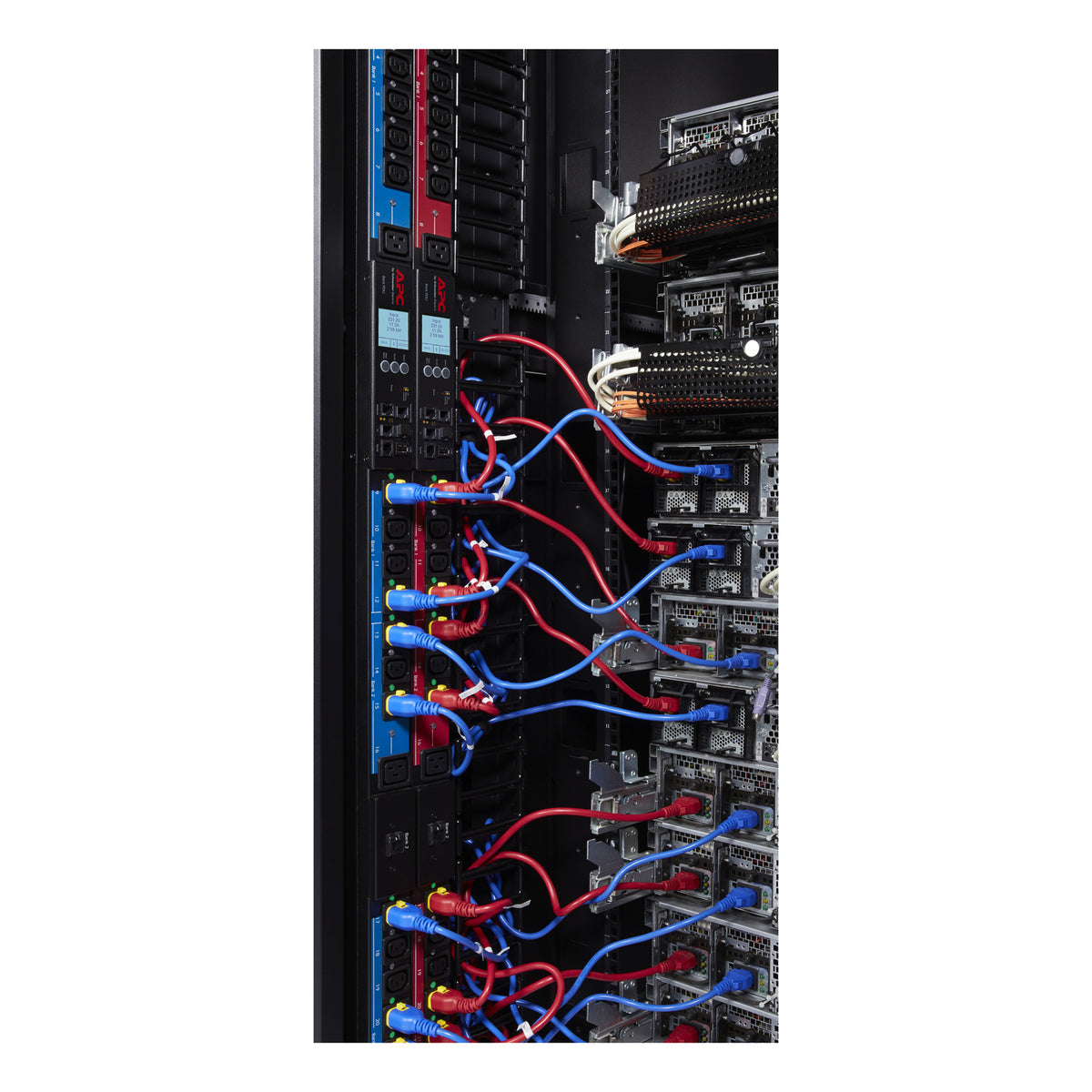 APC AP8702S-WW cable de transmisión Negro 0,6 m IEC C14 C13 acoplador (3)