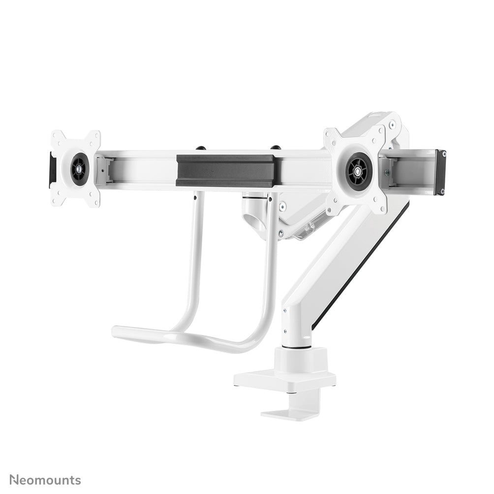 Neomounts NM-D775DXWHITE soporte para monitor 81,3 cm (32") Escritorio Blanco (6)