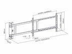 Multibrackets 2642 soporte para pantalla de señalización 190,5 cm (75") Negro (6)