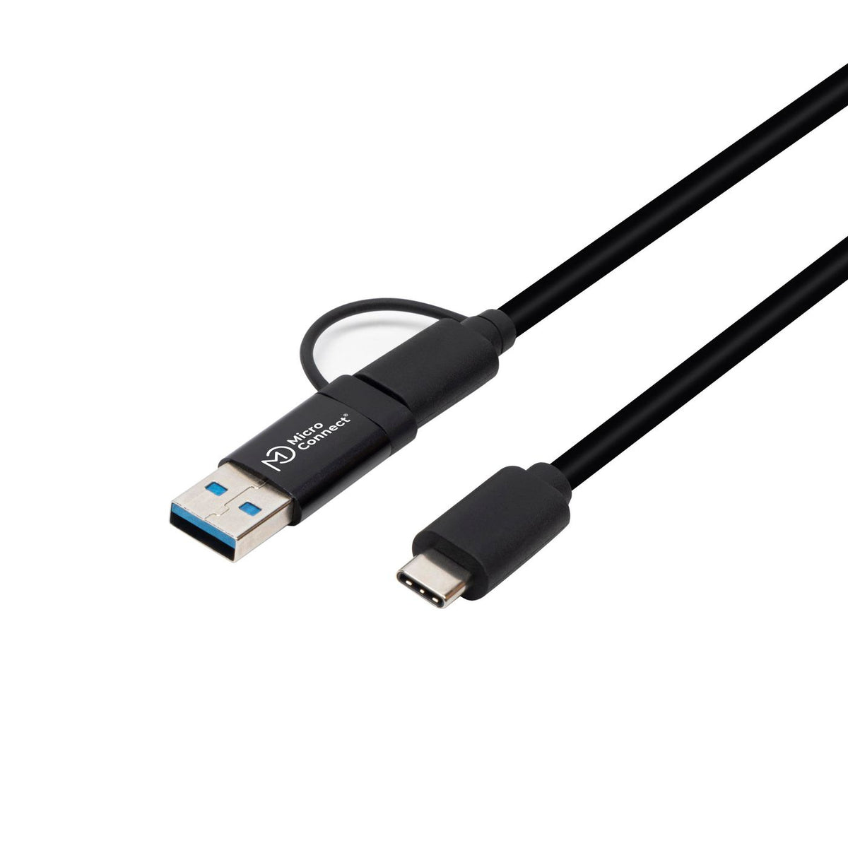 Microconnect USB3.1CCA1 cable USB USB 3.2 Gen 1 (3.1 Gen 1) 1 m USB C Negro (2)