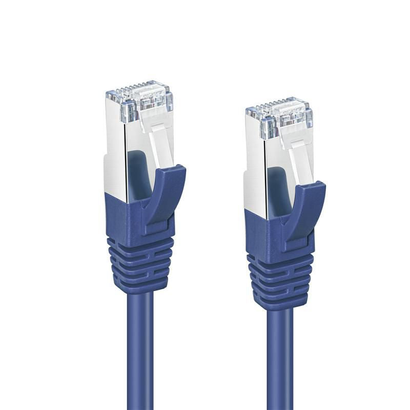 Microconnect MC-SFTP6A005B cable de red Azul 0,5 m Cat6a S/FTP (S-STP) Alrededor (3)