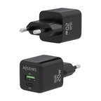 AISENS ASCH-20W2P011-BK cargador de dispositivo móvil Universal Corriente alterna Carga rápida Interior (4)