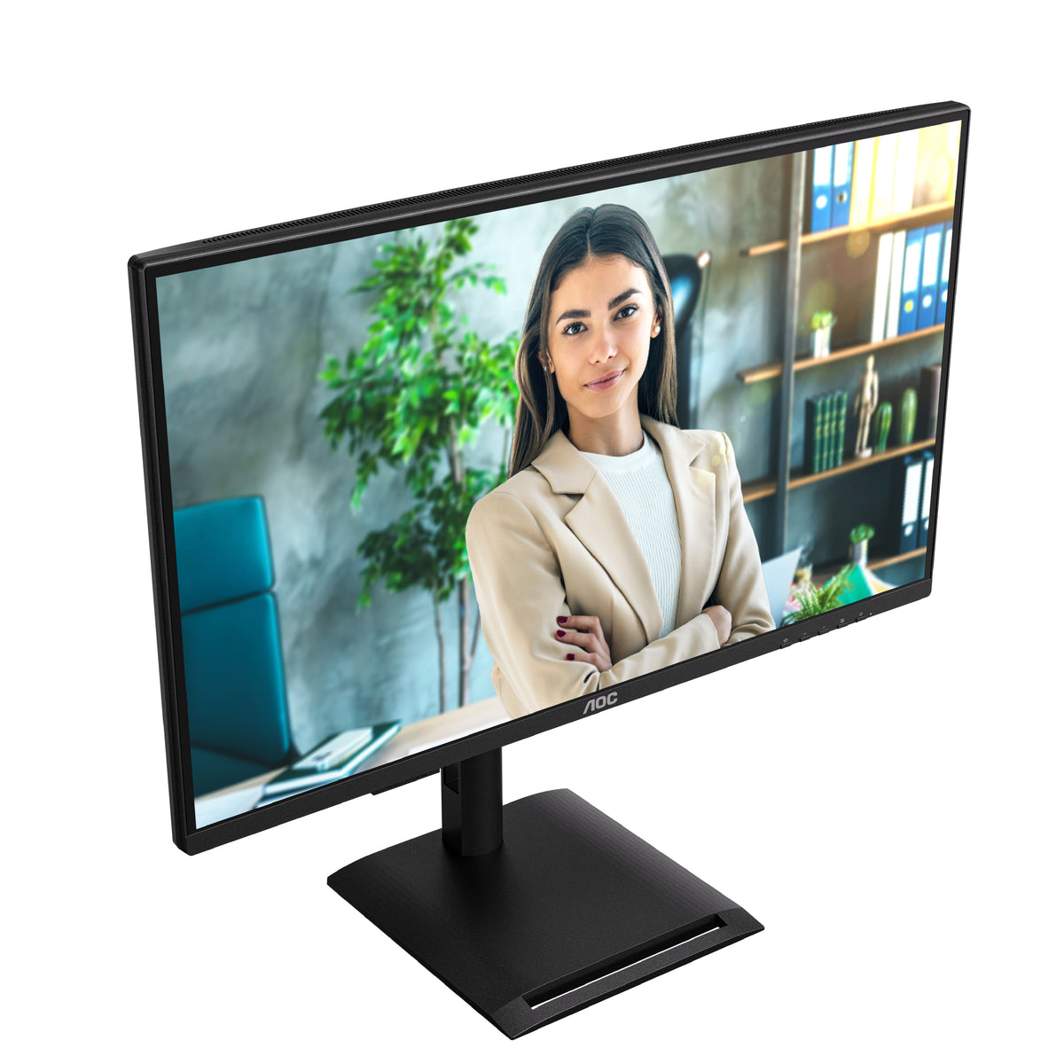 AOC Q27P4C pantalla para PC 68,6 cm (27") 2560 x 1440 Pixeles Quad HD Negro (5)
