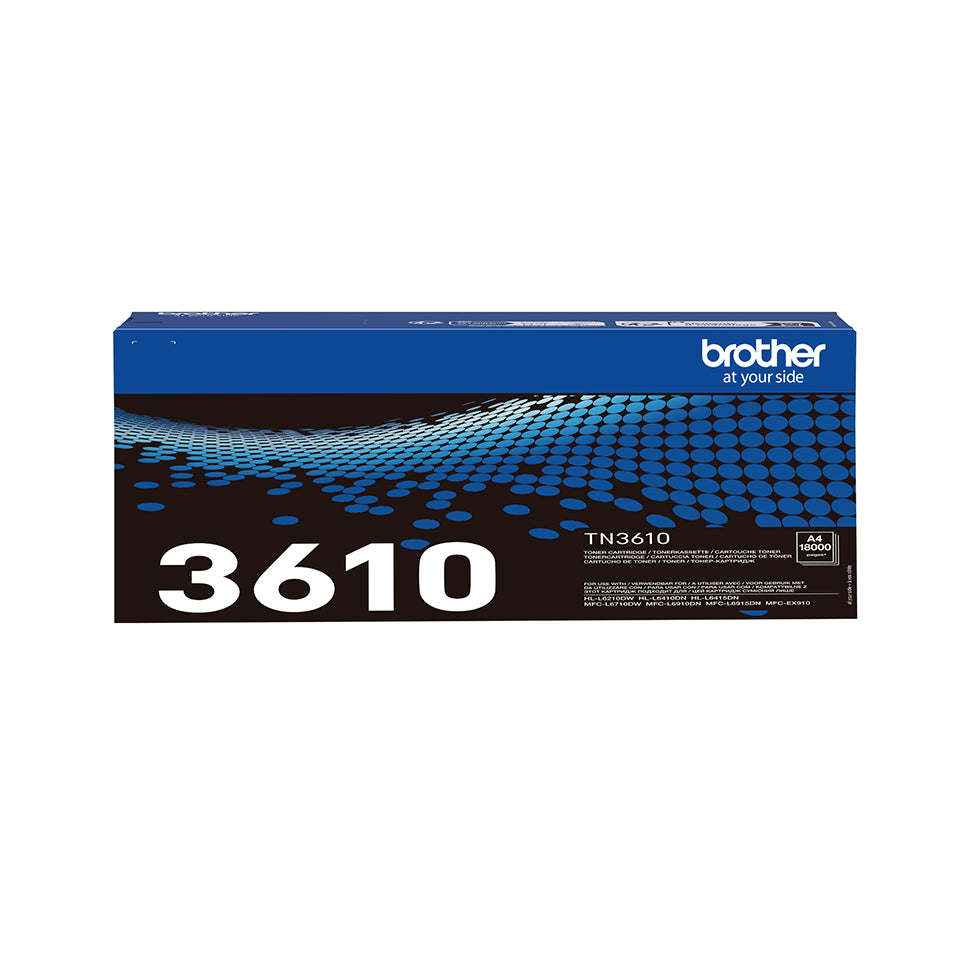 Brother TN-3610 cartucho de tóner 1 pieza(s) Original Negro (2)
