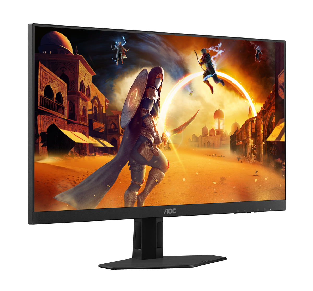 AOC G4 24G4HREAD pantalla para PC 60,5 cm (23.8") 1920 x 1080 Pixeles Negro, Rojo (7)