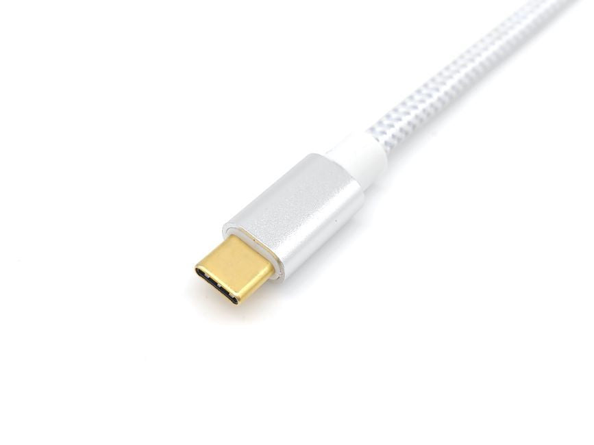 Equip 128356 cable USB USB 3.2 Gen 2 (3.1 Gen 2) 1 m USB C 10 Gbit/s Plata, Blanco (6)