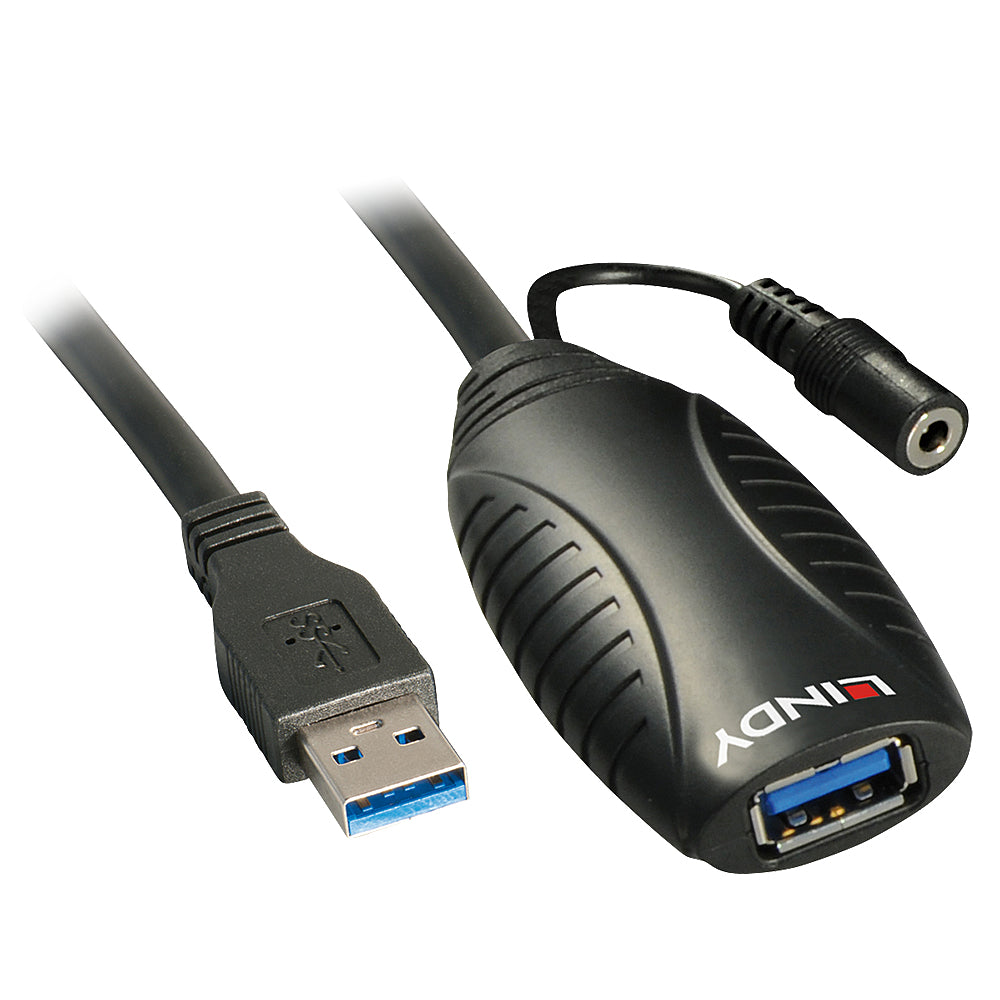 Lindy 43099 cable USB USB 3.2 Gen 1 (3.1 Gen 1) 15 m USB A 5 Gbit/s Negro (2)