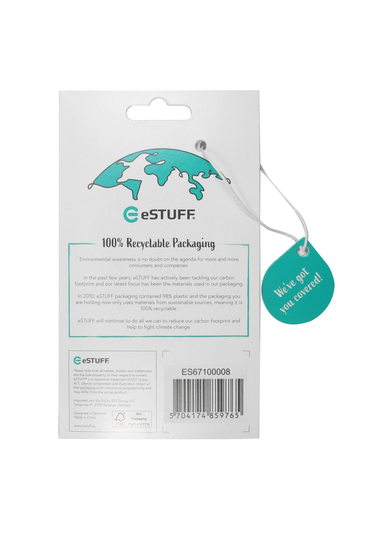 eSTUFF ES67100008 funda para teléfono móvil Transparente (4)