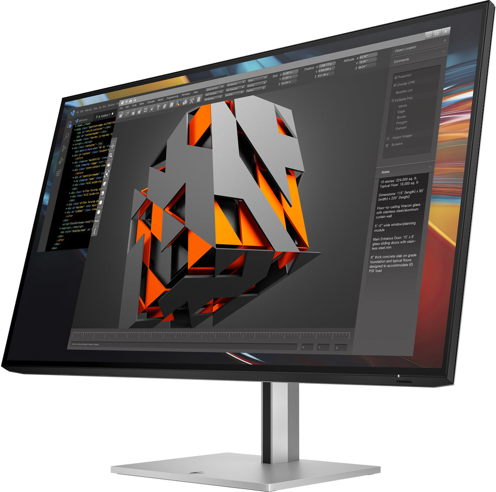 HP Series 7 Pro 31.5 inch 4K Thunderbolt 4 Monitor - 732pk pantalla para PC 80 cm (31.5") 3840 x 2160 Pixeles 4K Ultra HD LCD Negro, Plata (8)