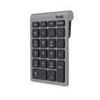 Trust Xalas teclado numérico Portátil/PC RF inalámbrico Plata (2)