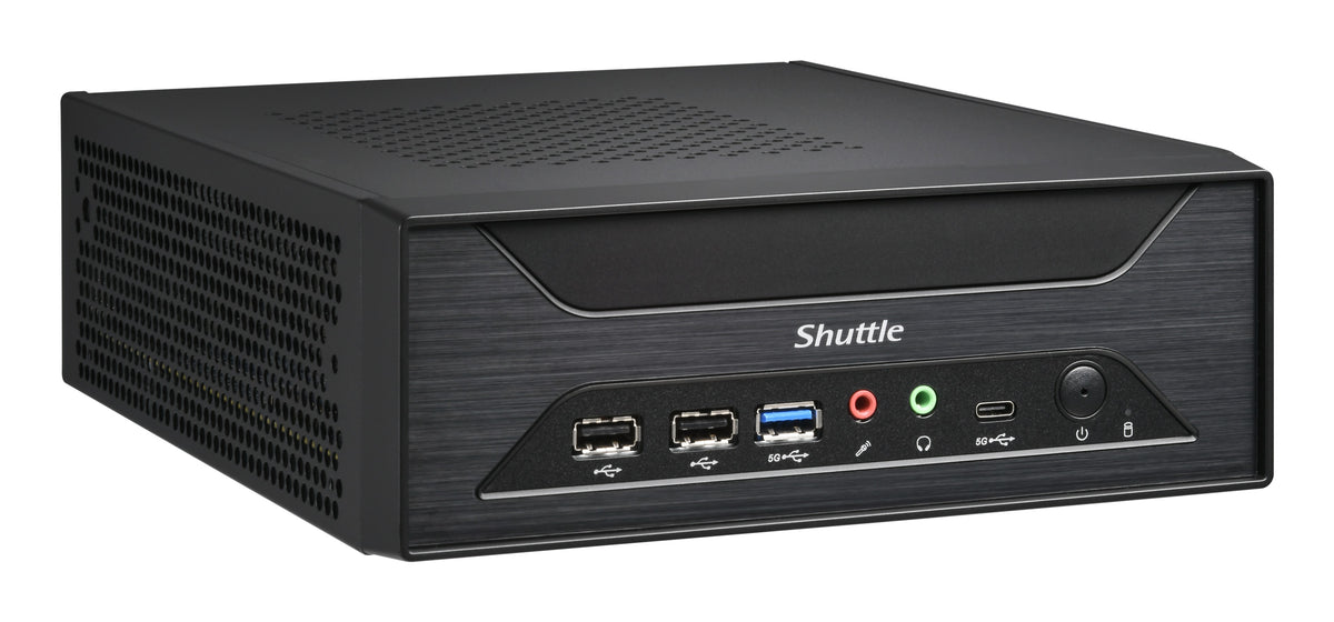 Shuttle XH810 PC/estación de trabajo barebone 3,5 l tamaño PC Negro Intel H810 LGA 1851 (Socket V1)