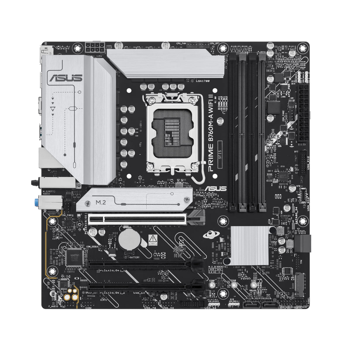 ASUS PRIME B760M-A WIFI II Intel B760 LGA 1700 micro ATX (2)
