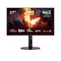 AOC G4 Q27G4SDR pantalla para PC 67,3 cm (26.5") 2560 x 1440 Pixeles Quad HD QD-OLED Negro, Rojo