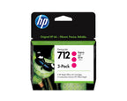 HP 712 3-pack 29-ml Magenta DesignJet Ink Cartridge cabeza de impresora Inyección de tinta térmica (2)