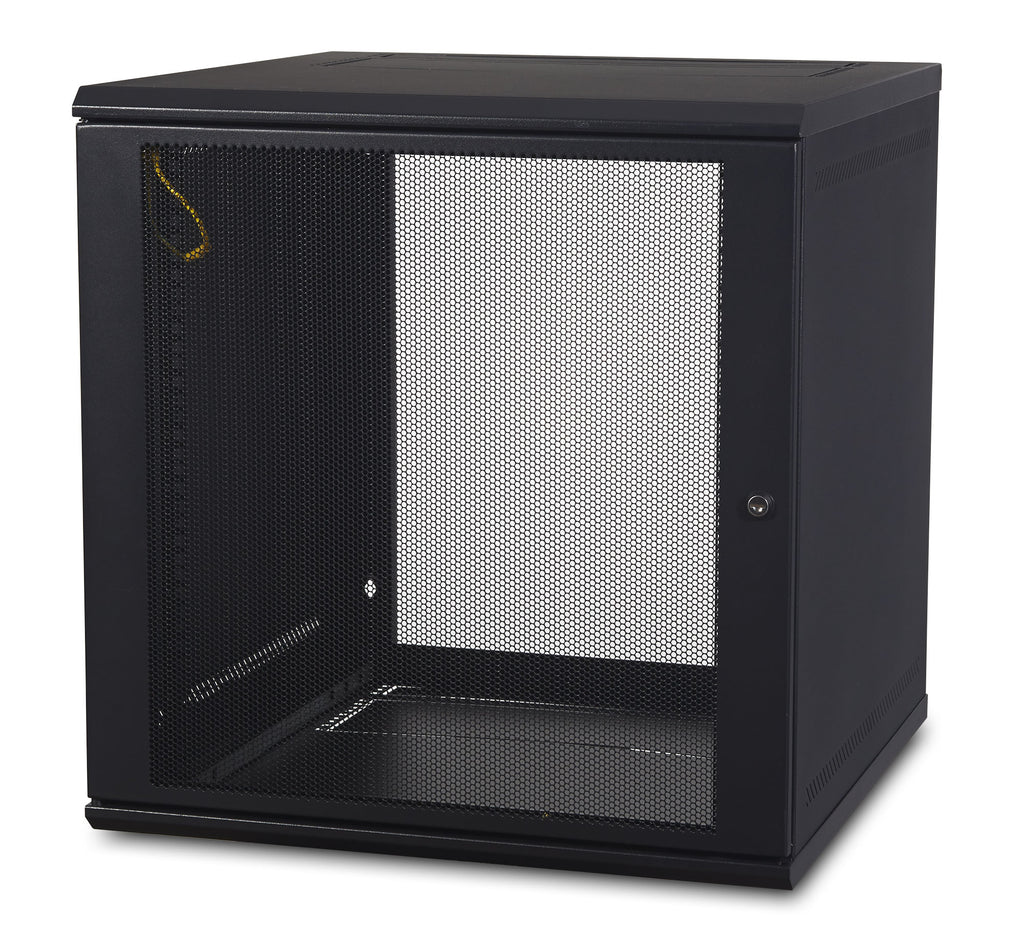 APC AR112 armario rack 12U Bastidor de pared Negro