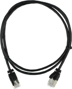 Cable patch RJ45 U/FTP Cat.6a 5 m, negro (2)