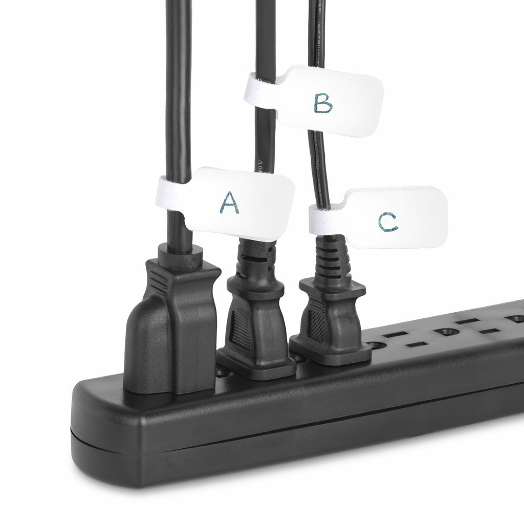 StarTech.com CABLE-TAG-HLWH organizador de cables Universal Marcadores de cables Blanco 100 pieza(s) (6)
