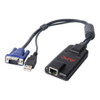 APC KVM-USBVM cable para video, teclado y ratón (kvm) Negro