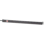 Intellinet 715614 unidad de distribución de energía (PDU) 12 salidas AC 1U Negro, Blanco