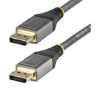 StarTech.com DP14VMM2M cable DisplayPort Gris, Negro