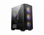 MSI MAG Forge M100A Micro Torre Negro, Transparente (2)