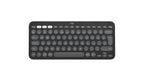 Logitech Pebble Keys 2 K380s teclado Universal Bluetooth QWERTY Internacional de EE.UU. Grafito (2)