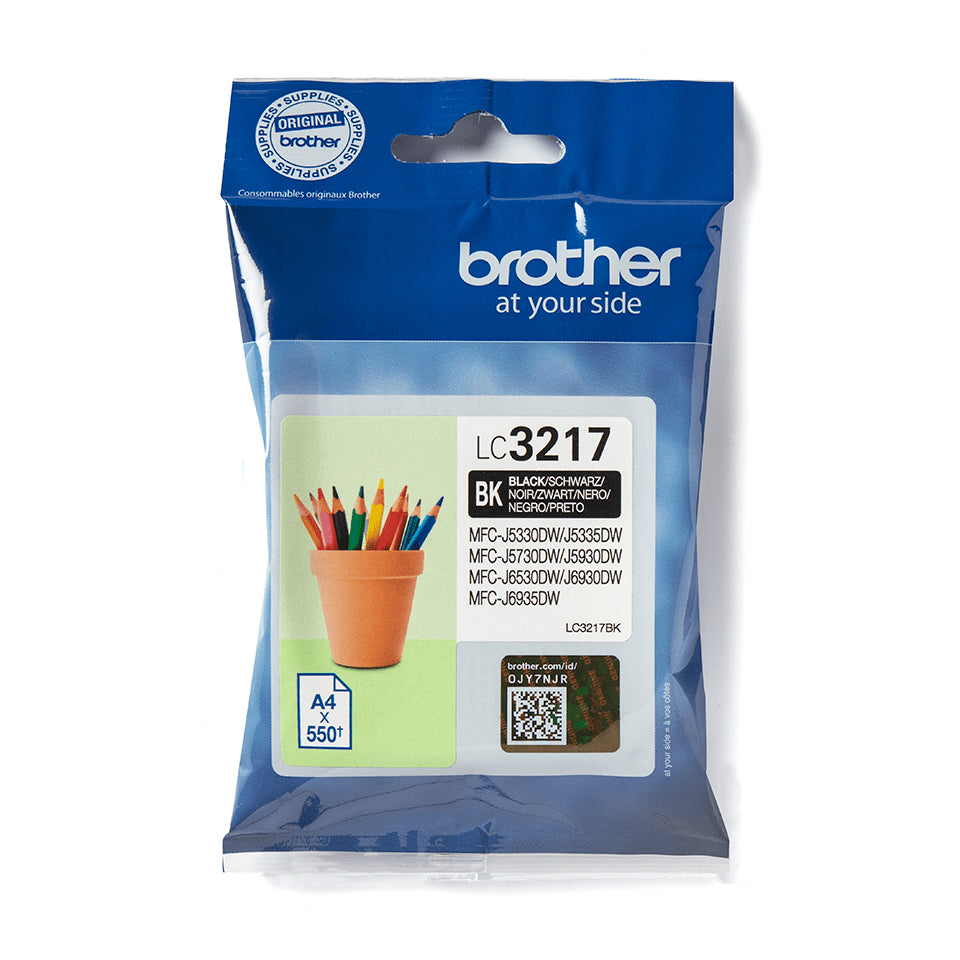Brother LC3217BK cartucho de tinta 1 pieza(s) Original Negro (2)