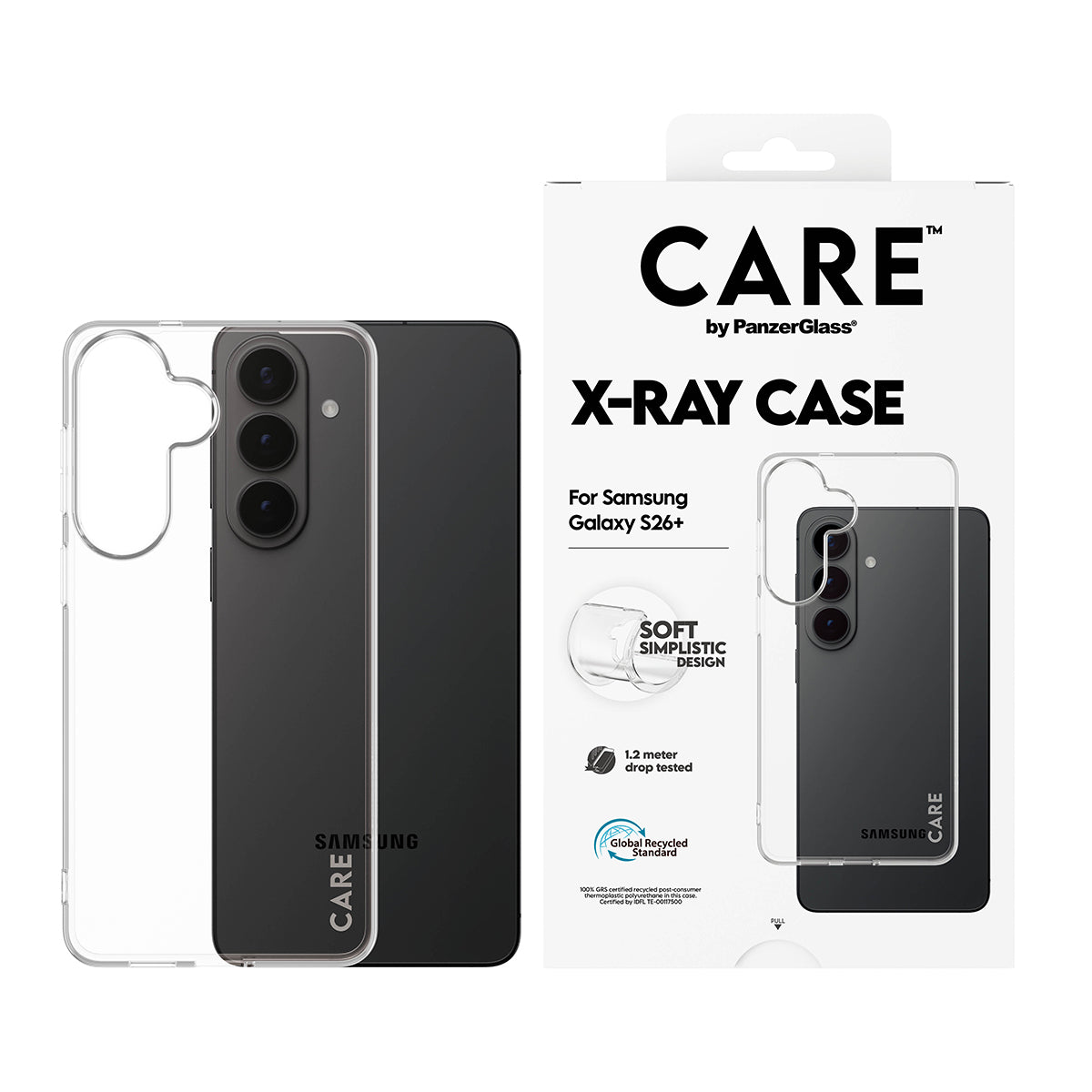 PanzerGlass CARE™ by ® X-Ray Case Samsung Galaxy S26+ funda para teléfono móvil