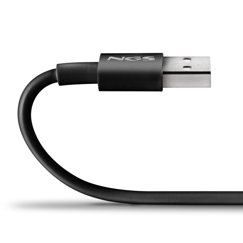 NGS ZYRO-AC cable USB USB 2.0 1 m USB A USB C 0,48 Gbit/s Negro (5)