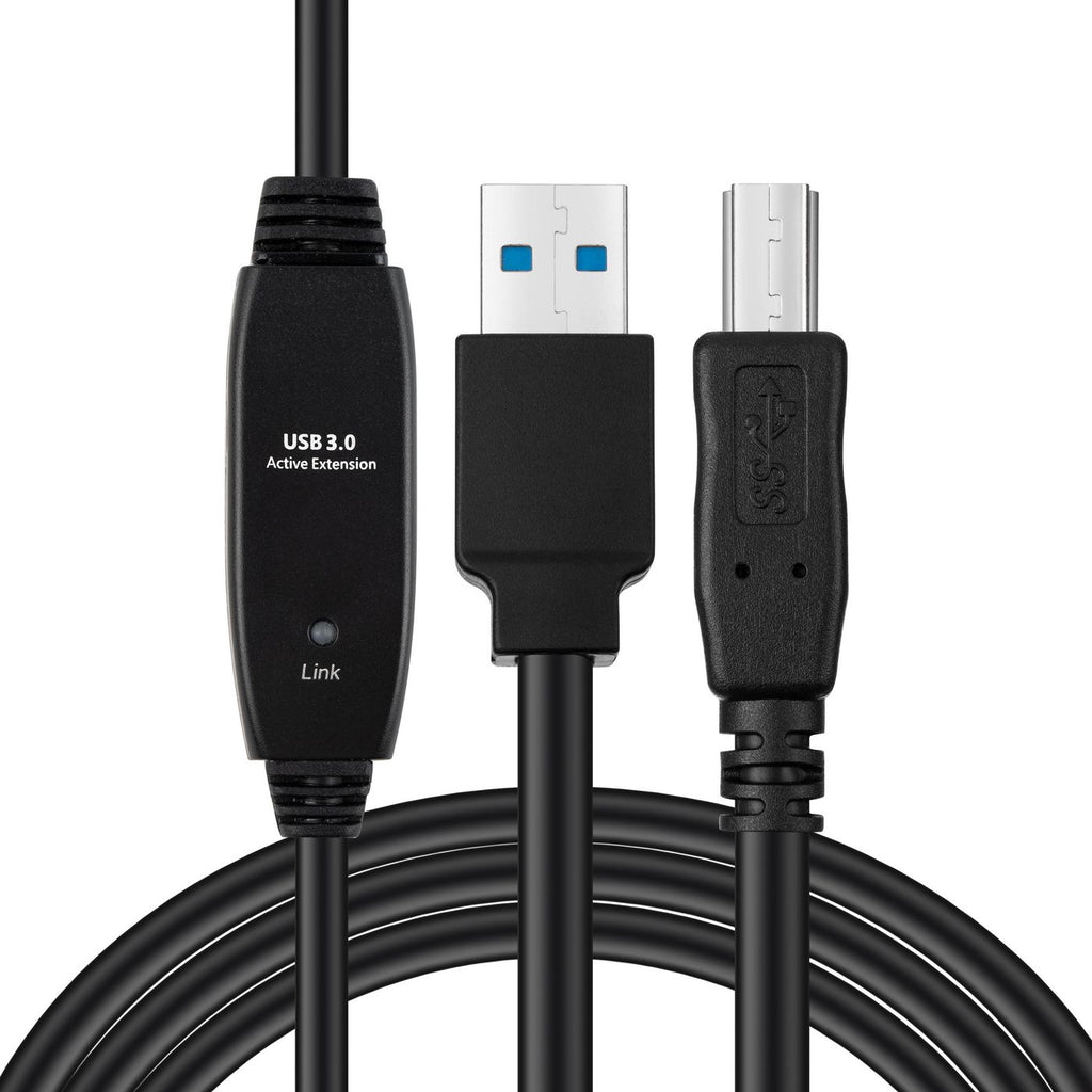 Microconnect USB3.0AB7B cable USB USB 3.2 Gen 1 (3.1 Gen 1) 7 m USB A USB B Negro (3)