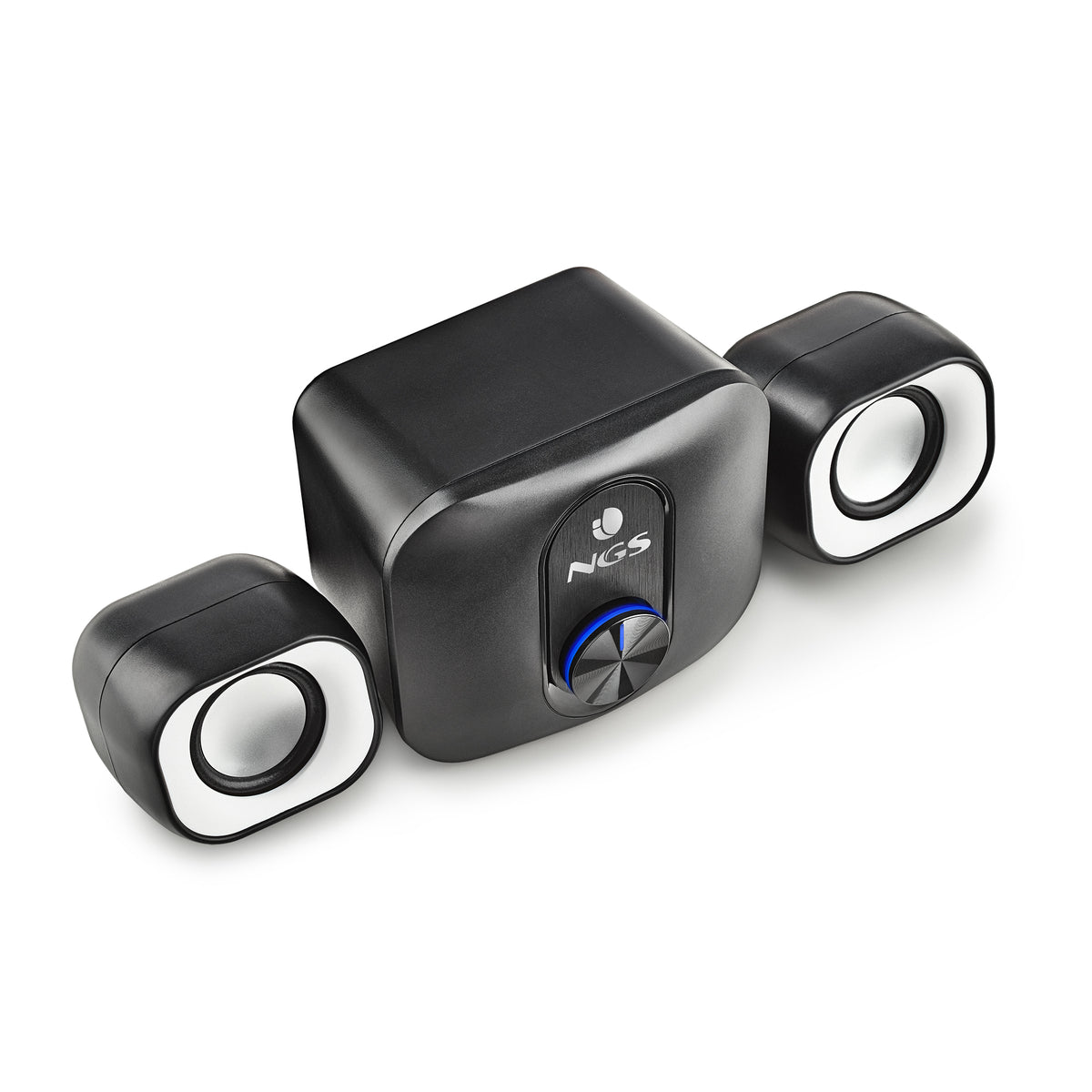 NGS COMET 2.1 conjunto de altavoces 11 W Universal Negro, Blanco 2.1 canales De 2 vías 3 W (3)