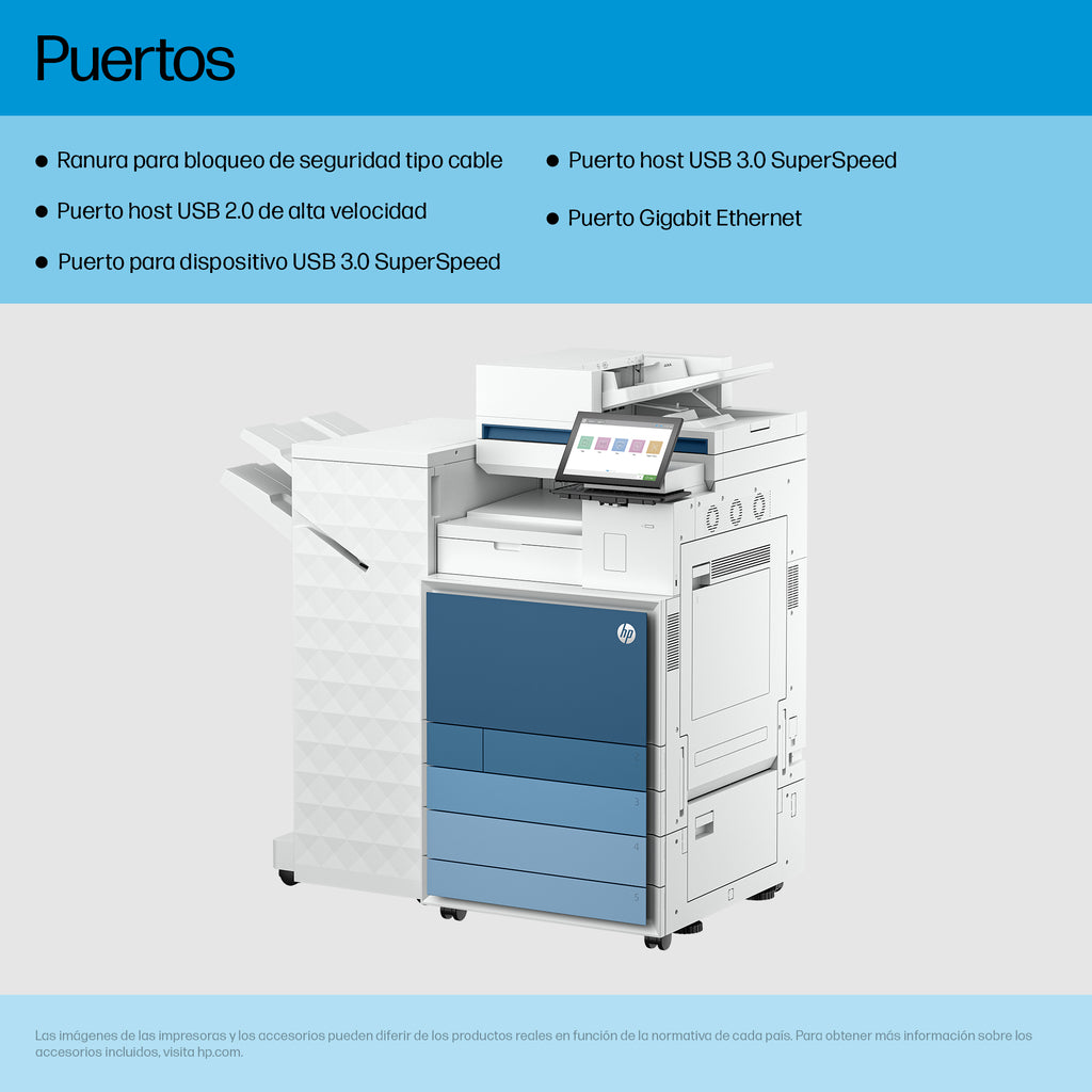 HP Clr LaserJet Ent Flw MFP8801z+ Prntr Laser A3 1200 x 1200 DPI 60 ppm Wifi (5)